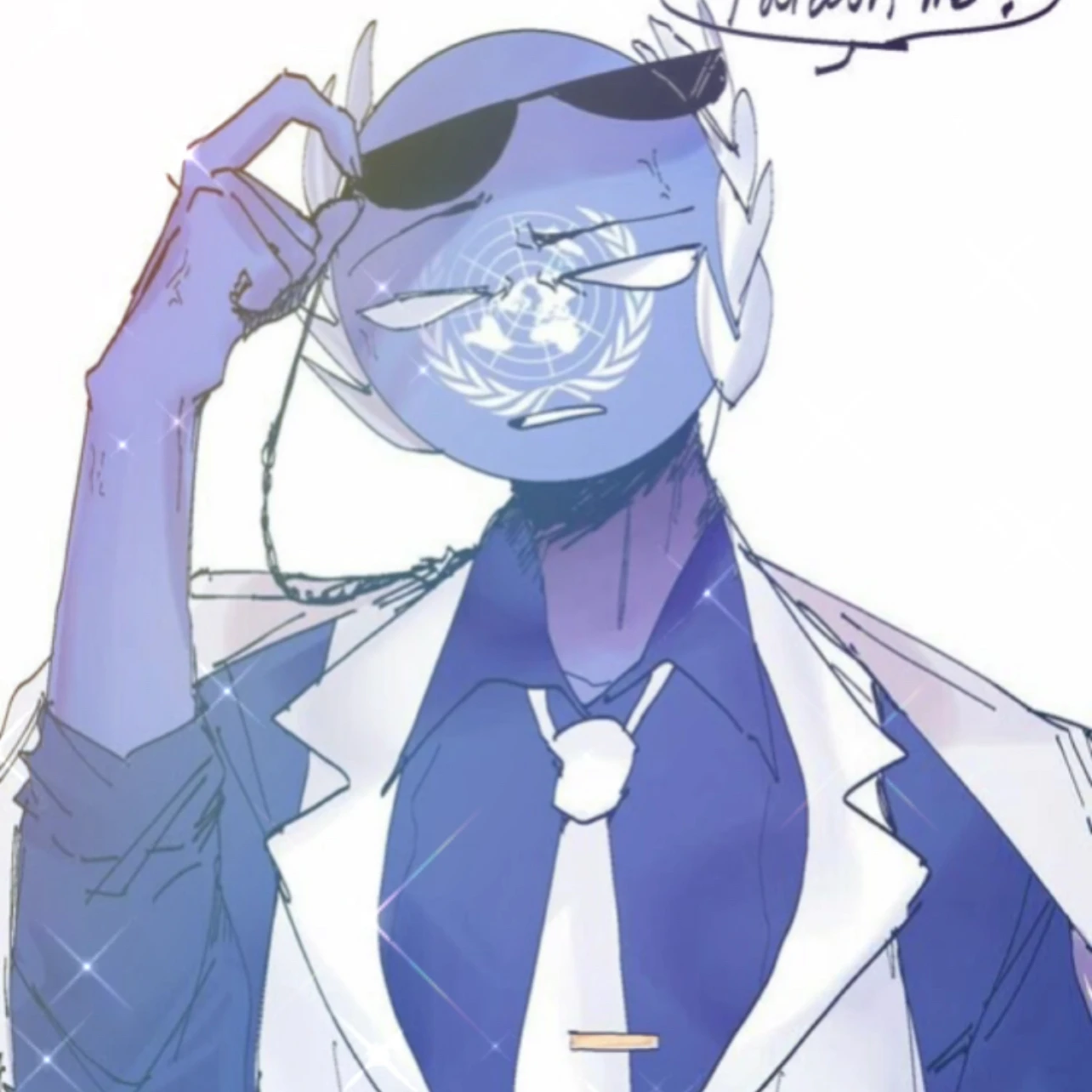 오늘따라 까칠한 UN씨...