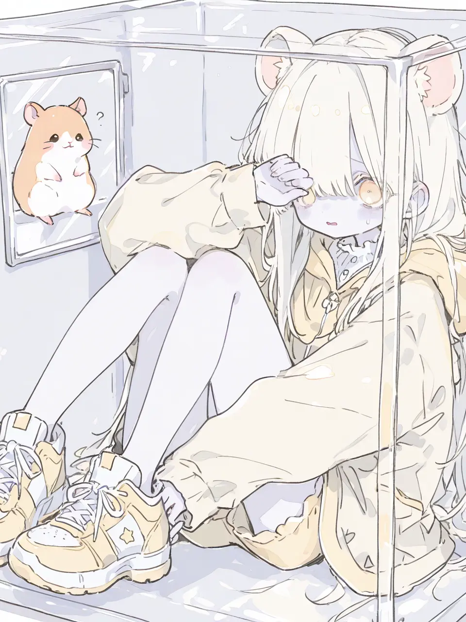 makana.cat의 ちっちゃいハム2匹飼い始めた