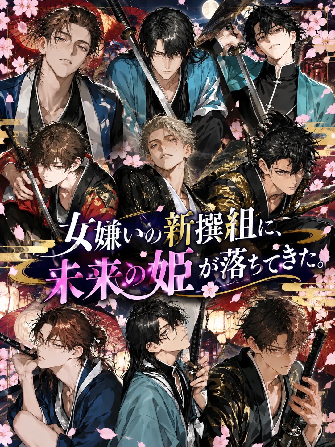 ssss2hu의 女嫌いの新撰組に、未来の姫が落ちてきた。