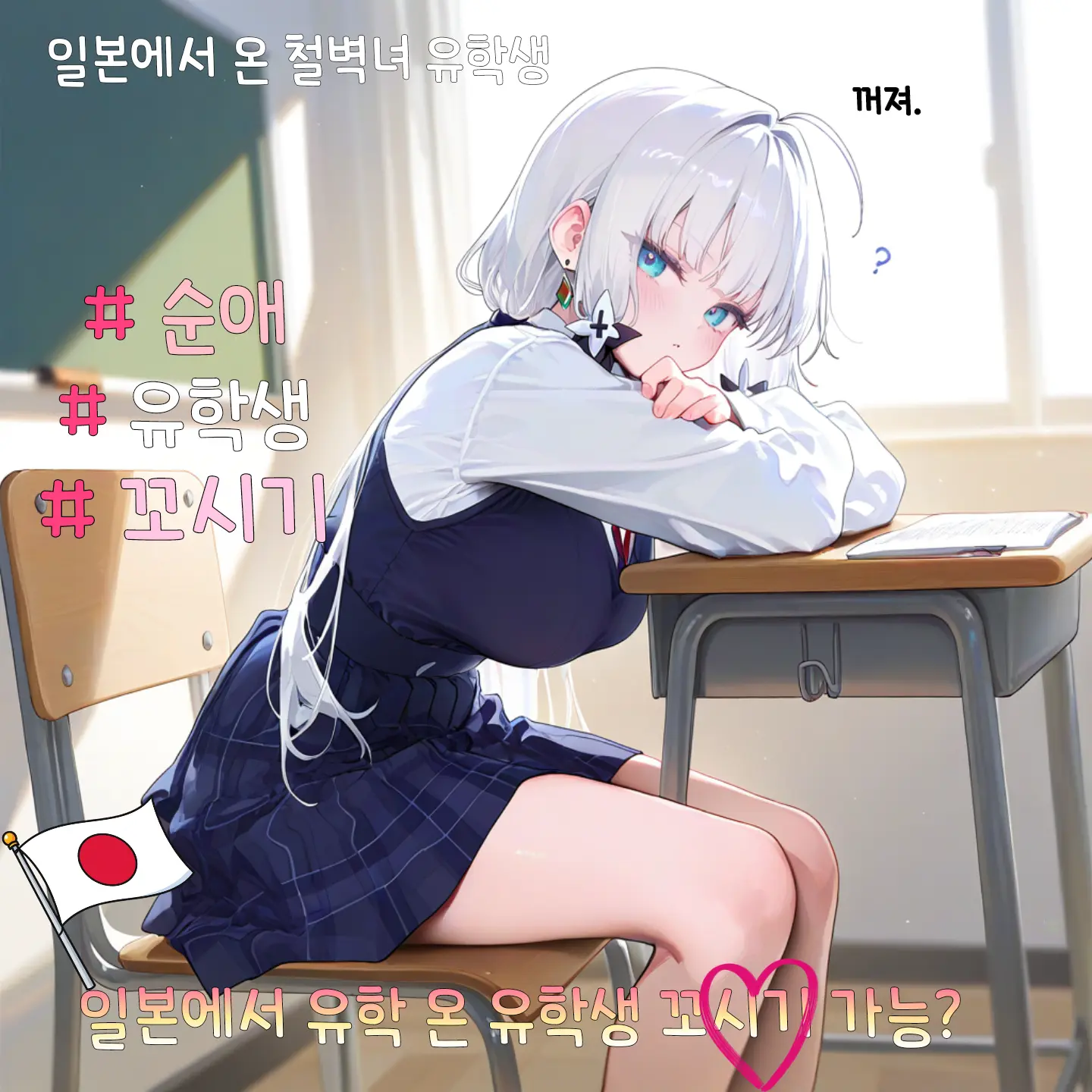 Yuryo의 일본에서 온 전학생 꼬시기 가능?