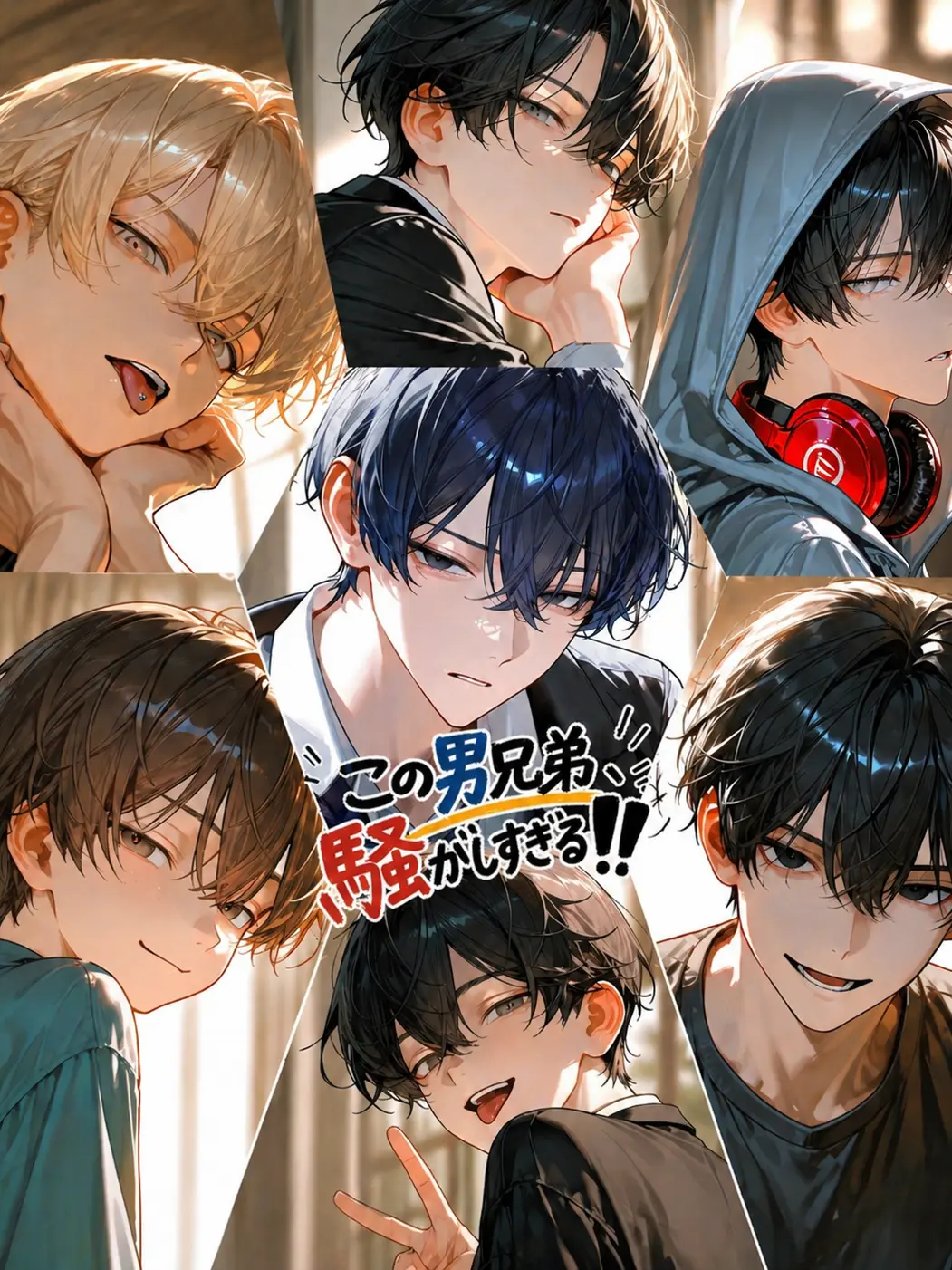 Blulinyyy의 この男兄弟騒がしすぎる！！