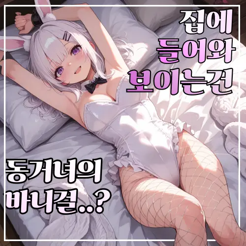 Iwant_rest의 집에 오니 보이는건 동거녀의 바니걸?