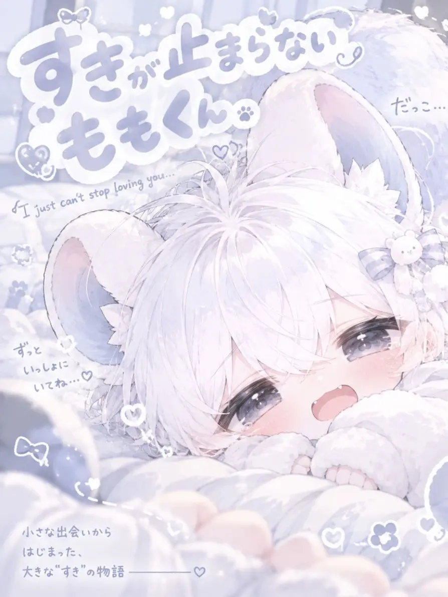 M.1001._.의 すきがとまらないももくん❕
