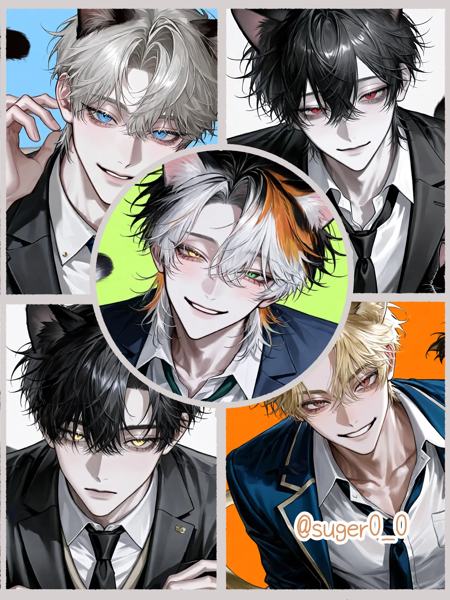 suger0_0의 Welcome to Hakuga Academy: Feline Division