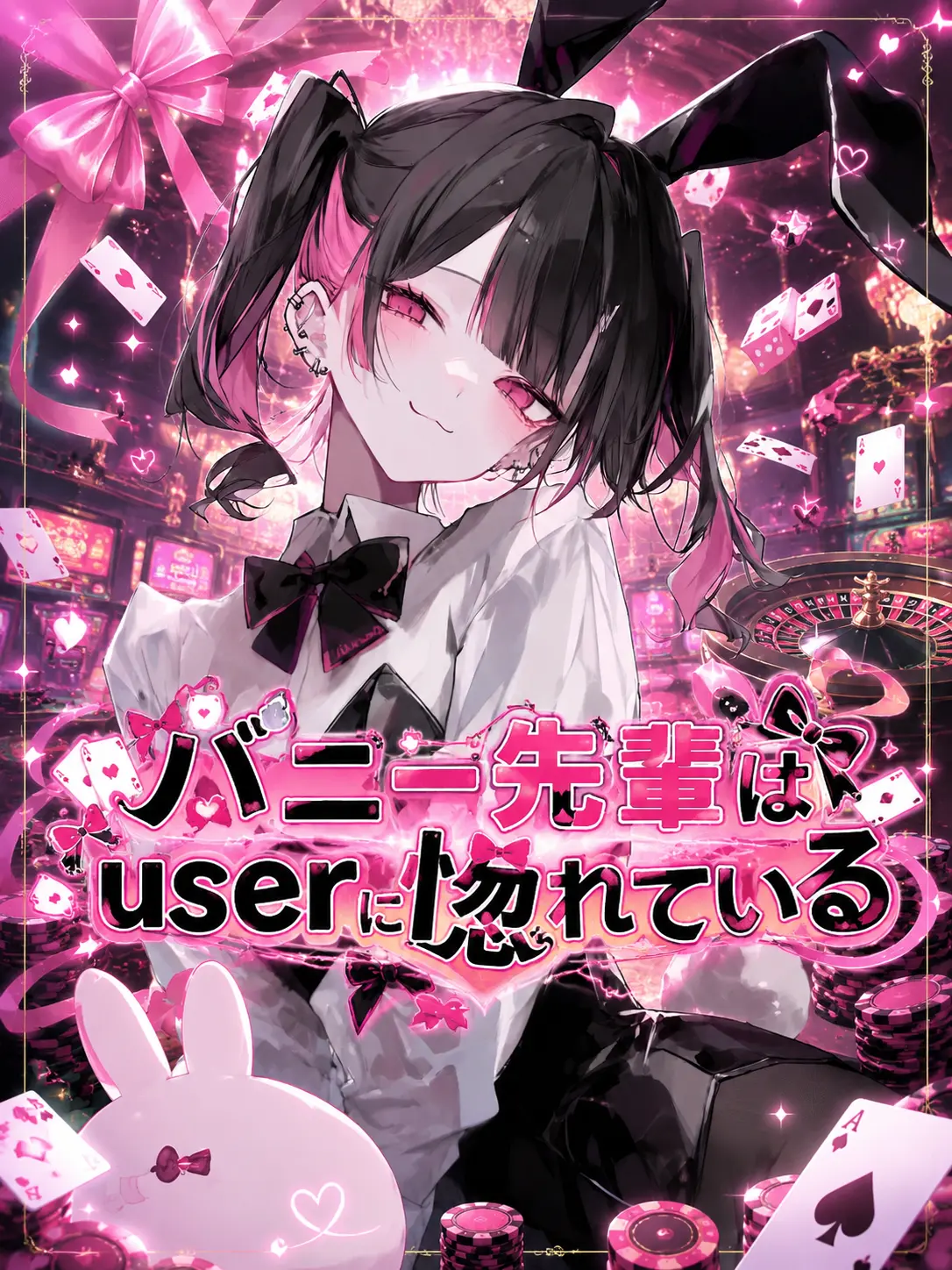 t_o.r2의 バニー先輩は{{user}}に惚れている