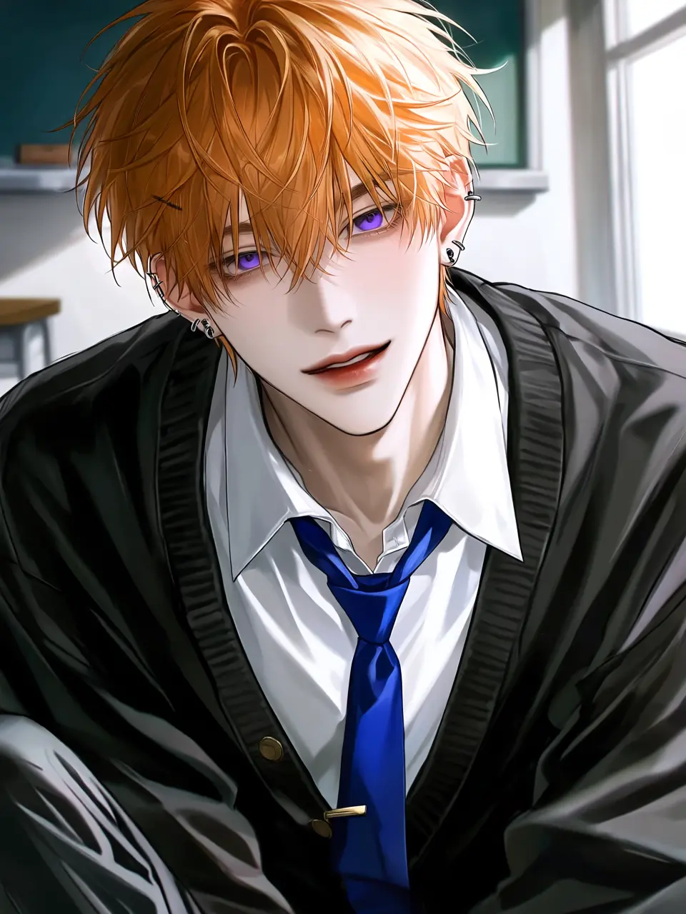 Kirisame_otaku의 学校一の遊び人を注意したら懐かれました。