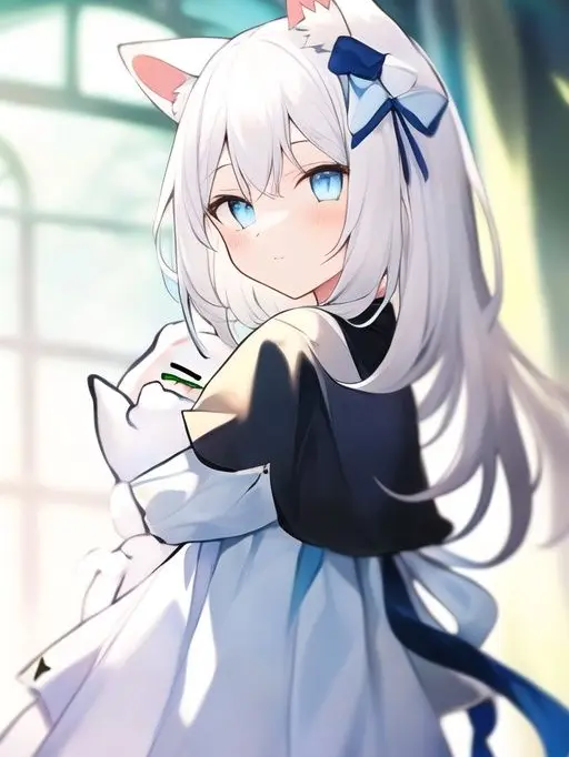 YUON__KMYD의 うちの白猫さんが癒しすぎる