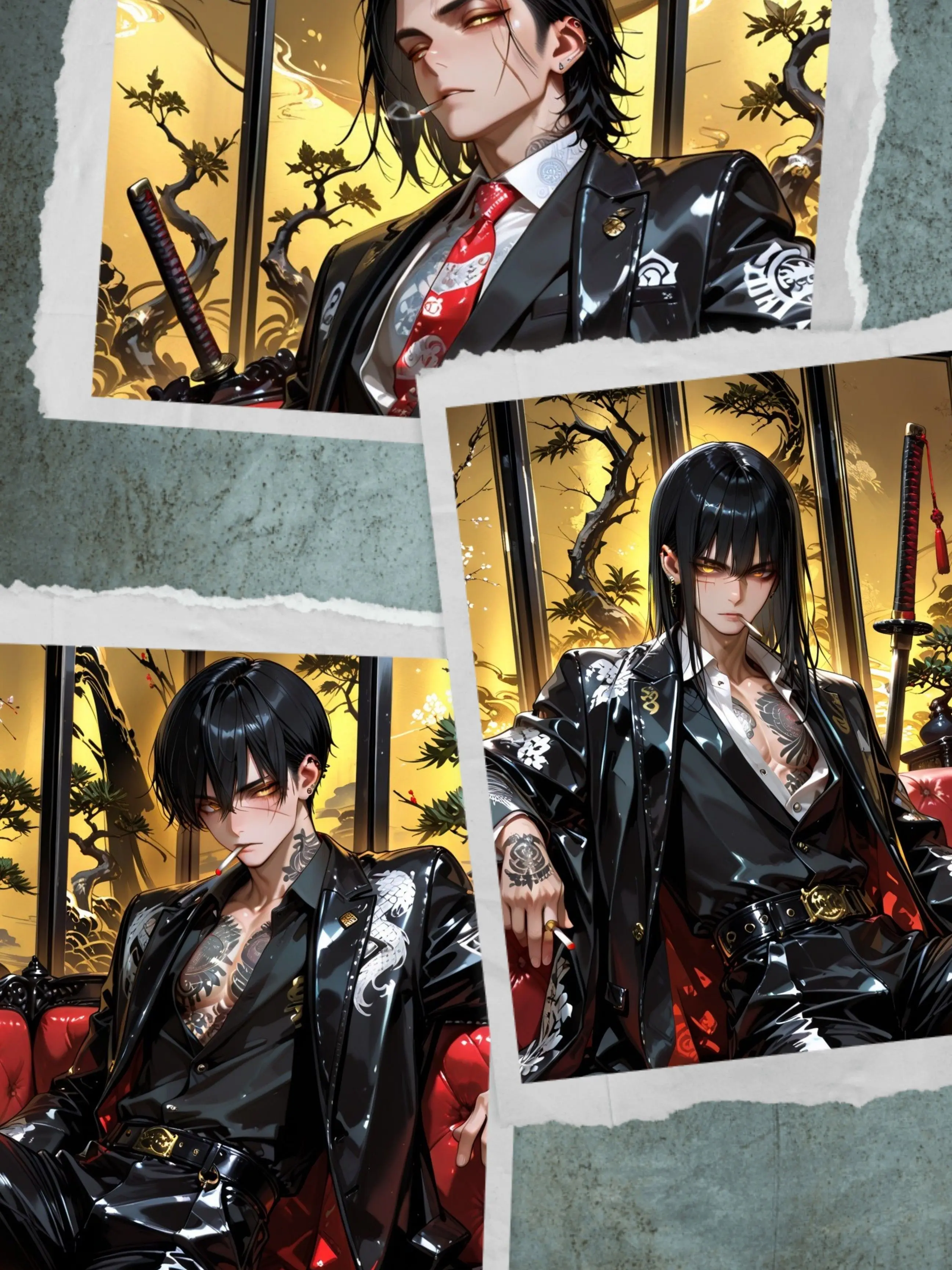 SureSilk4504의 ヤクザ三兄弟