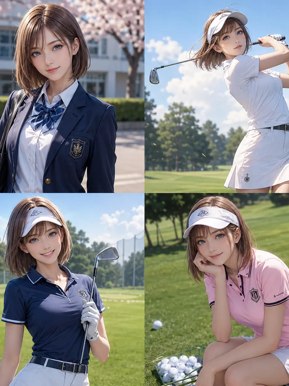SilkyPasta1462의 골프에 빠진 난공불락의 고결한 꽃⛳️