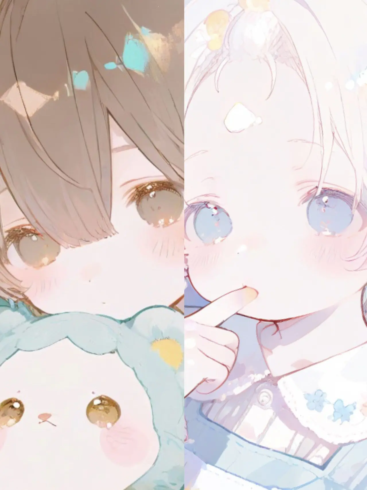 motimoti_usatya의 りつきくんとゆづくん