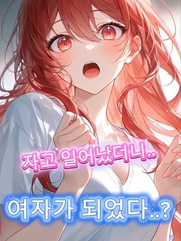 자고 일어났더니 여자가 되었다...? 대표 이미지