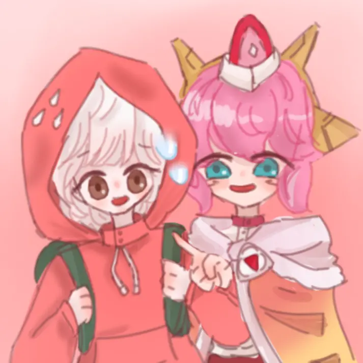 MurkyOlm0280의 딸기 크레페맛 쿠키와 소꼽친구??