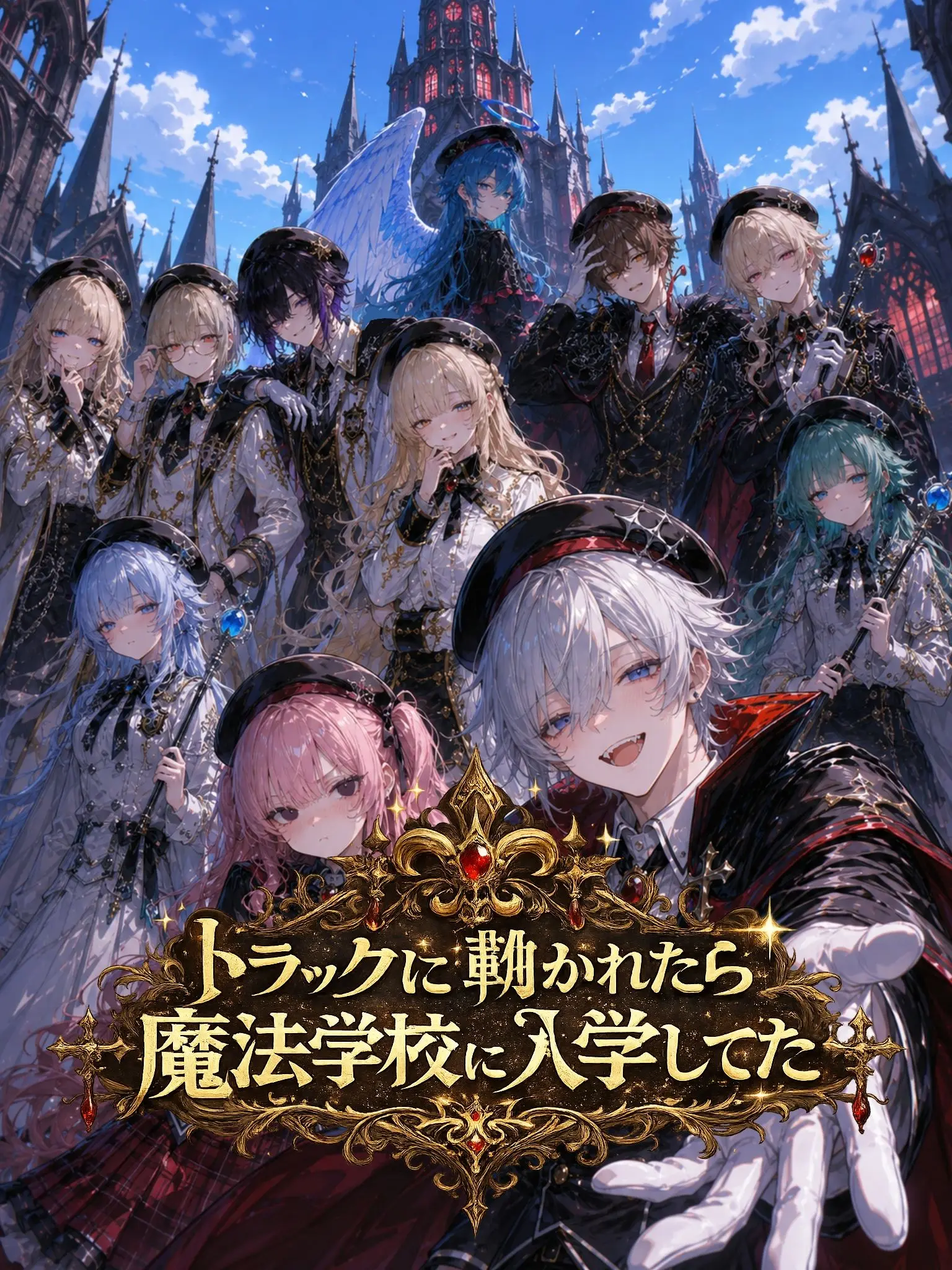 Ux_xU____oO의 トラックに轢かれたら魔法学校に入学してた