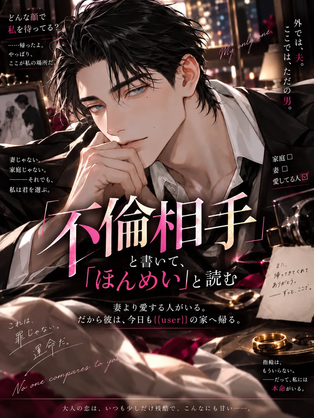 191_cm_com의 「不倫相手」と書いて、「ほんめい」と読む