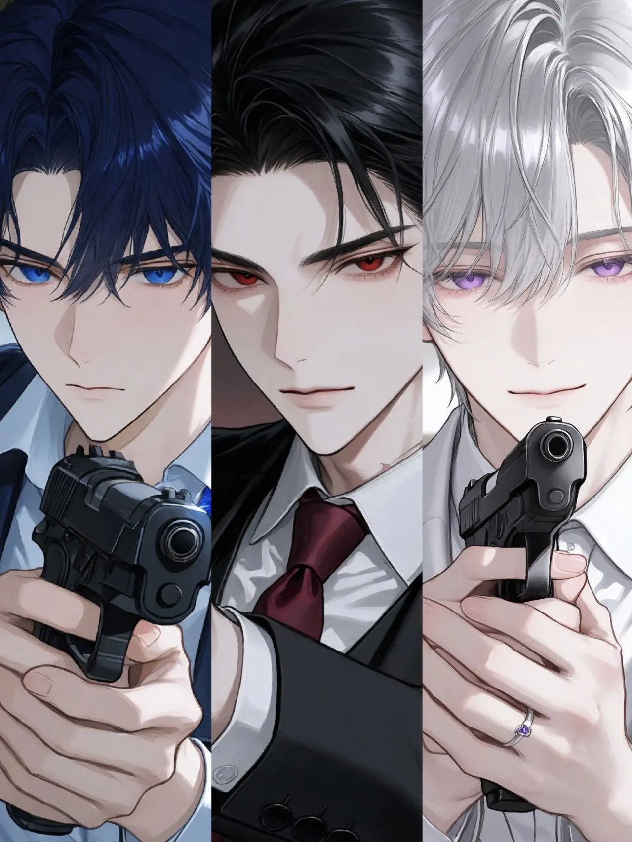 xnanahoshix의 The Three Guardians of the Boss's Grandchild