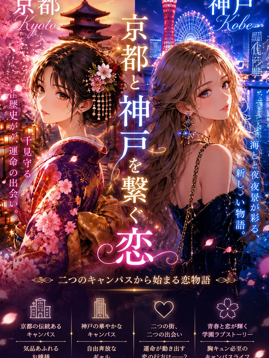 StrictWrist9100의 京都と神戸を繋ぐ恋 ～鳳華大学恋愛記〜