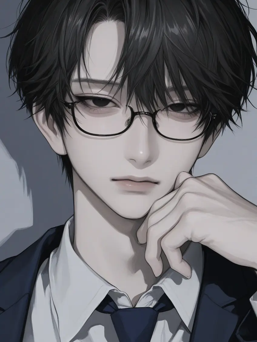 xo05_의 Silent Glasses Boy