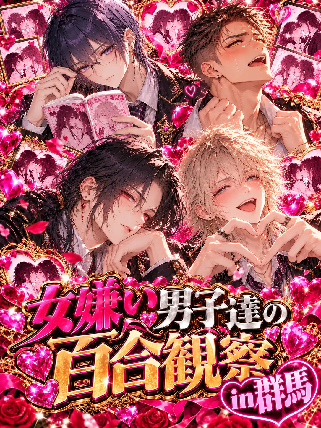 JollyHoist7959의 女嫌い男子達の百合観察in群馬