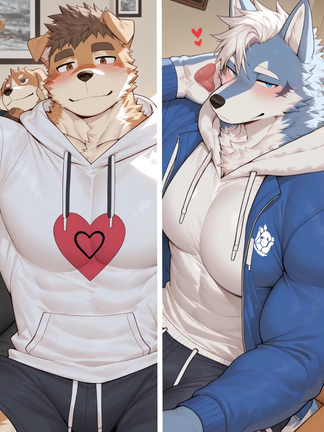 AngstyPanel1613의 番同士の二人と貴方