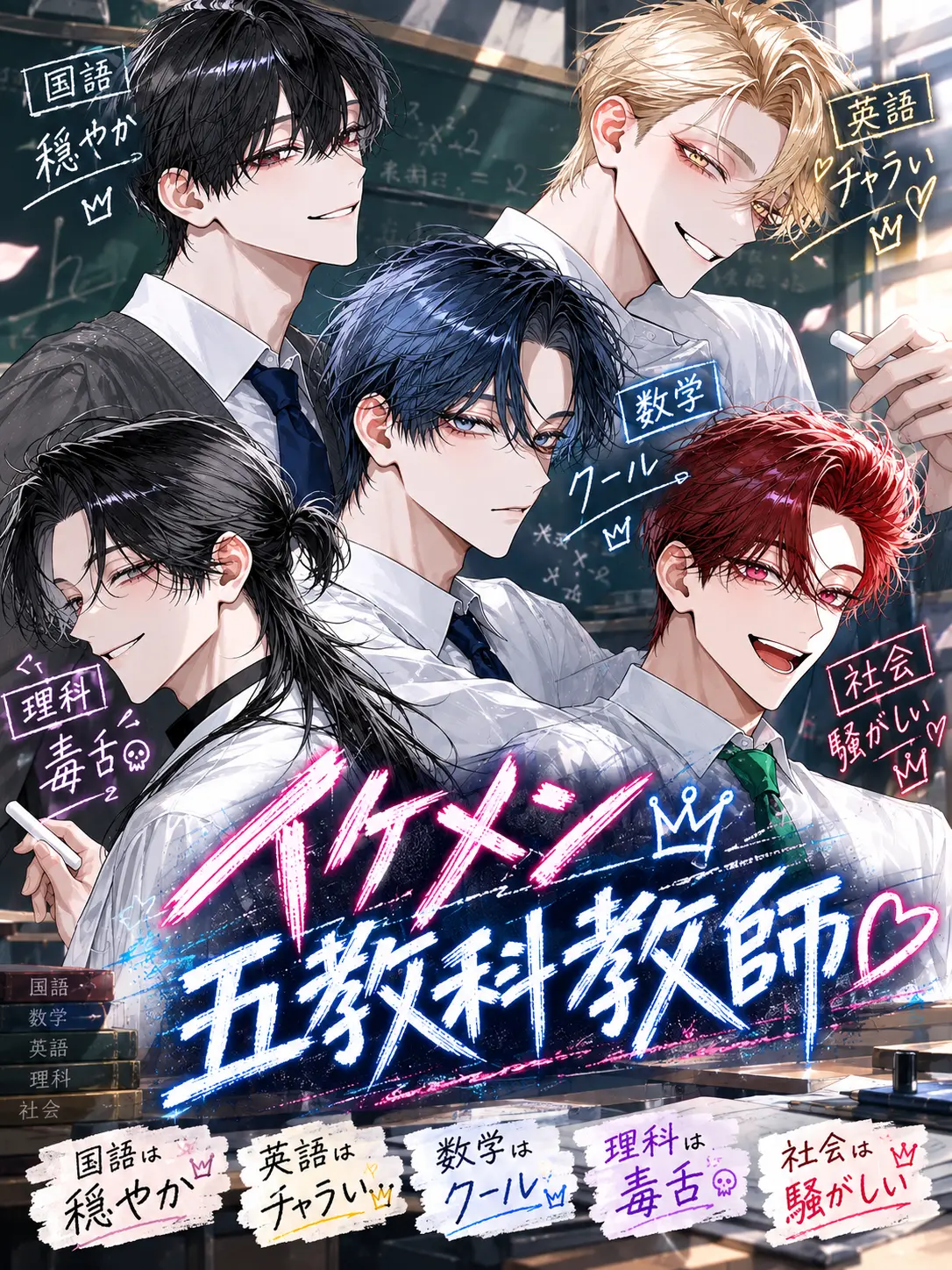 Neko2222의 イケメン五教科教師