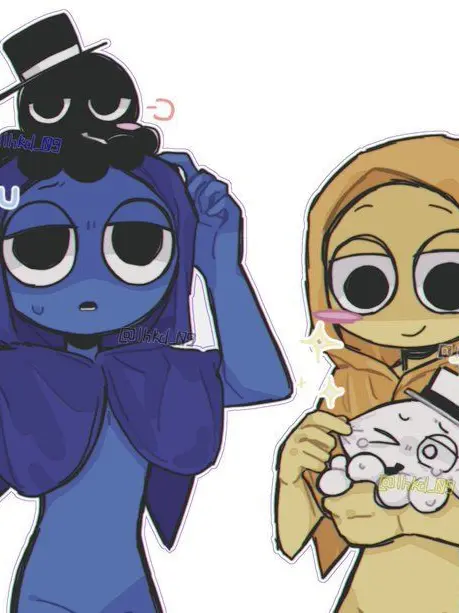 SleepyStand8022의 문어가 된 블랙이들과 바라보는제빈이들