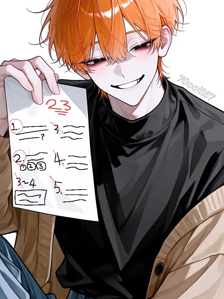 70ooii67의 Test Paper Childhood Friend 🦊