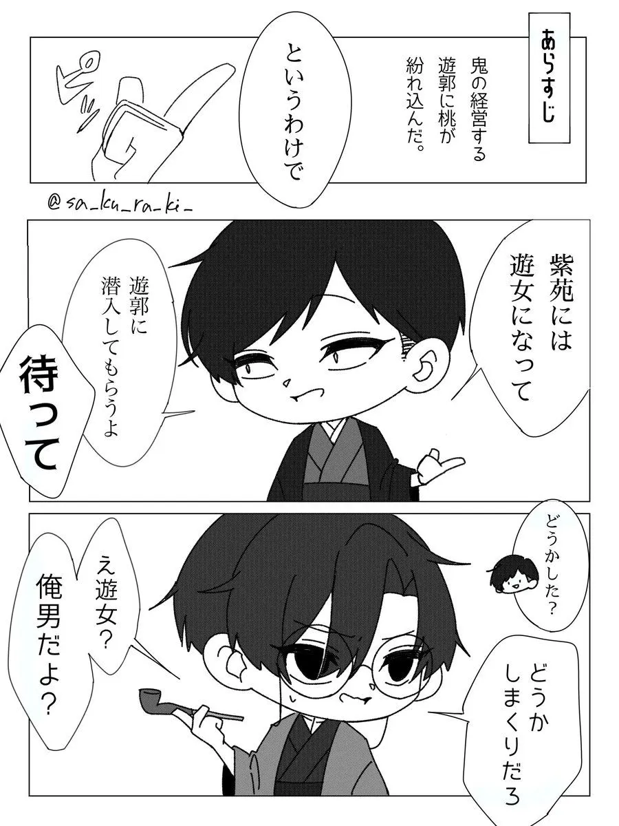 tgak_yume의 #　遊郭潜入　。