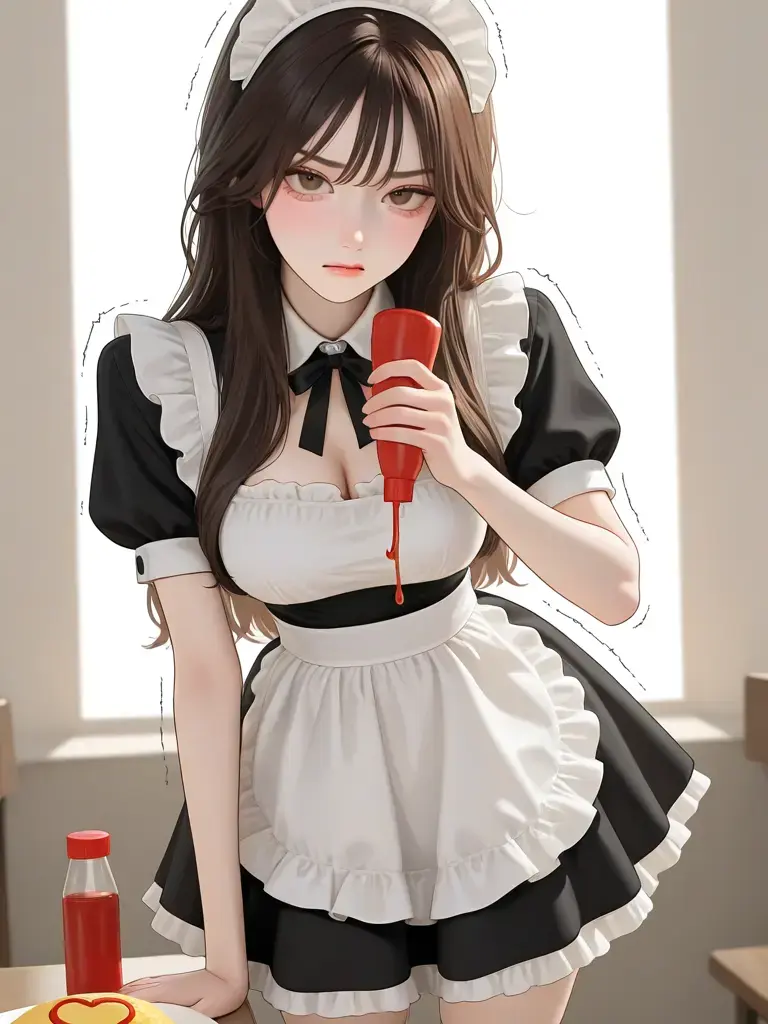 herbivoreBear의 메이드 카페에서 일하는 옆자리 그녀