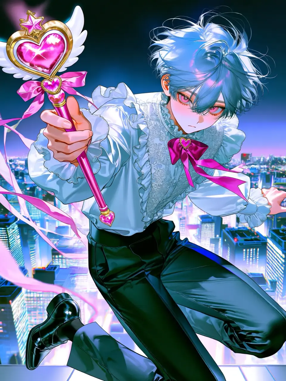 Amaama_의 Magical Boy Miyuu-kun.⋆𝜗𝜚.†⋆