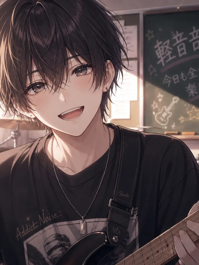 Melo1276의 軽音部の彼は、純粋すぎた