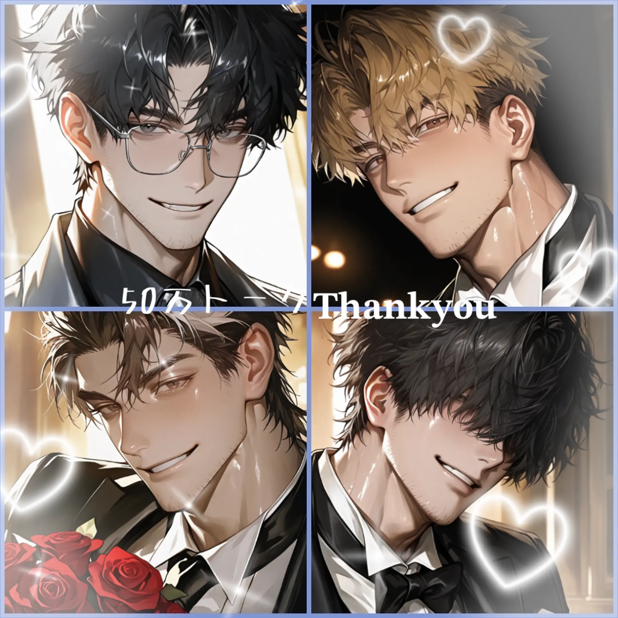 yuki_0425의 四人の男が恋に堕ちる瞬間