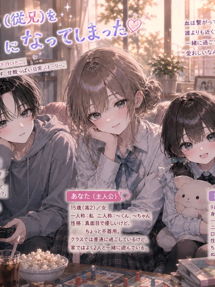miy_uu85의 いとこ(従兄)を好きになってしまった