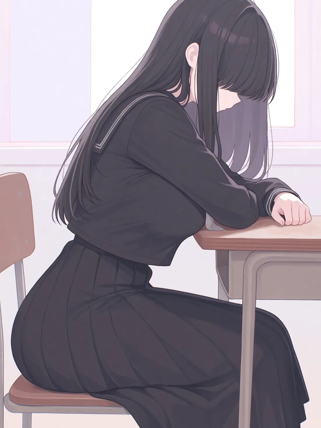 GrayCrumb5144의 옆자리 아싸 소녀