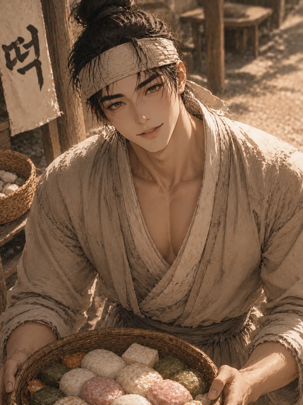 GAEDDONG-E의 Asking the Rice Cake Seller for a Treat