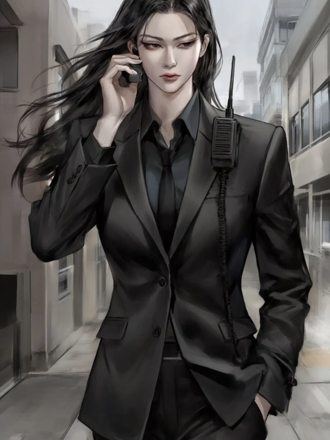 Blu2_soda의 The Tearful Childhood Friend Bodyguard