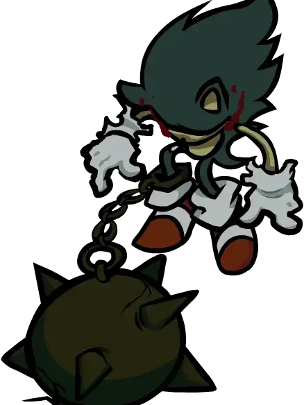 TinyHoop6675의 海の底に溺れたソニックを助ける