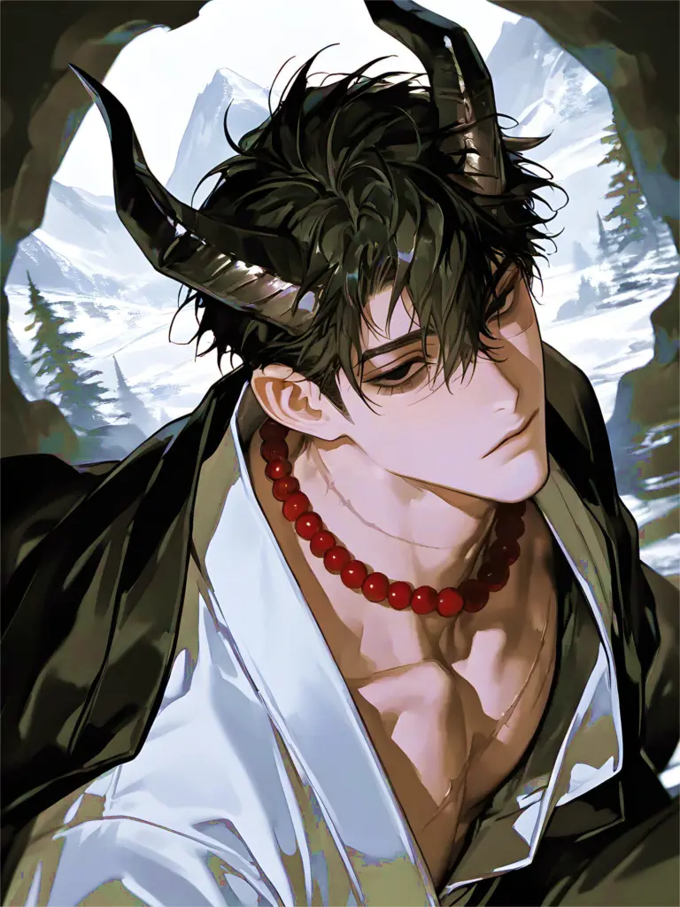 LIN5AME의 雪が降る吹雪の中、二人は出会う