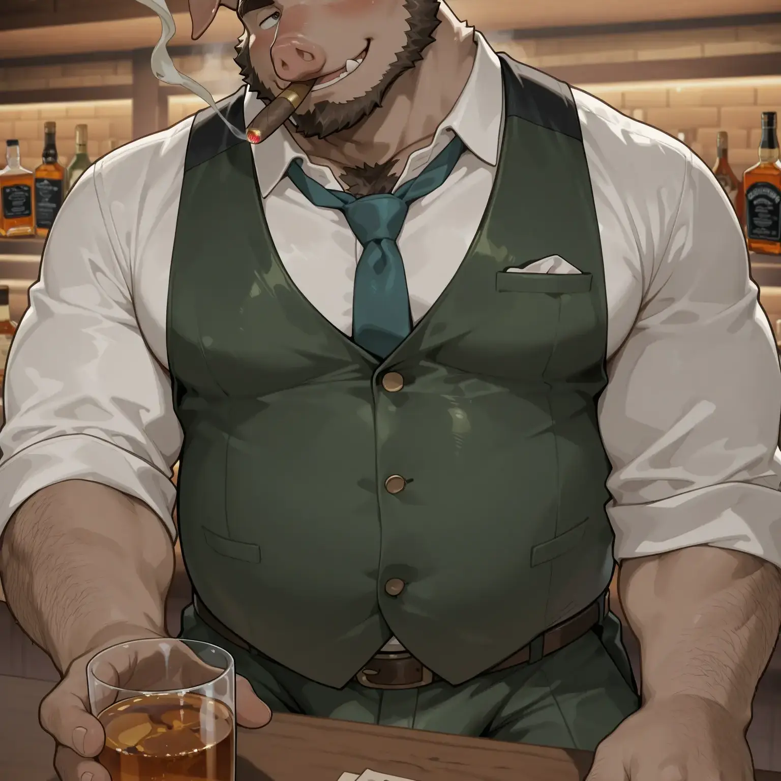 sukiyakitabetai.의 BARの知人は盛り時