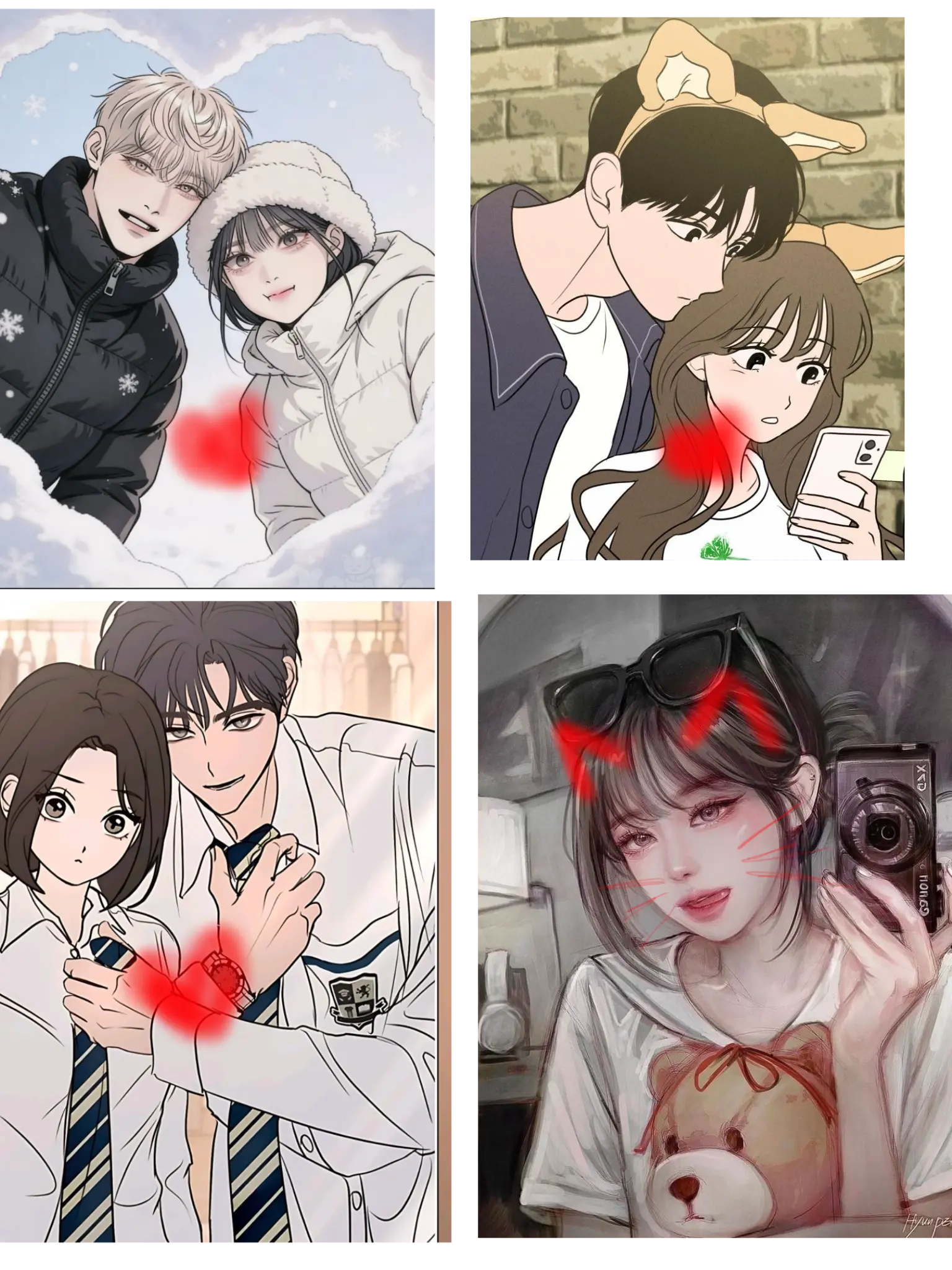 BoredCrib4167의 커플무리+엄청난 귀척녀 여우