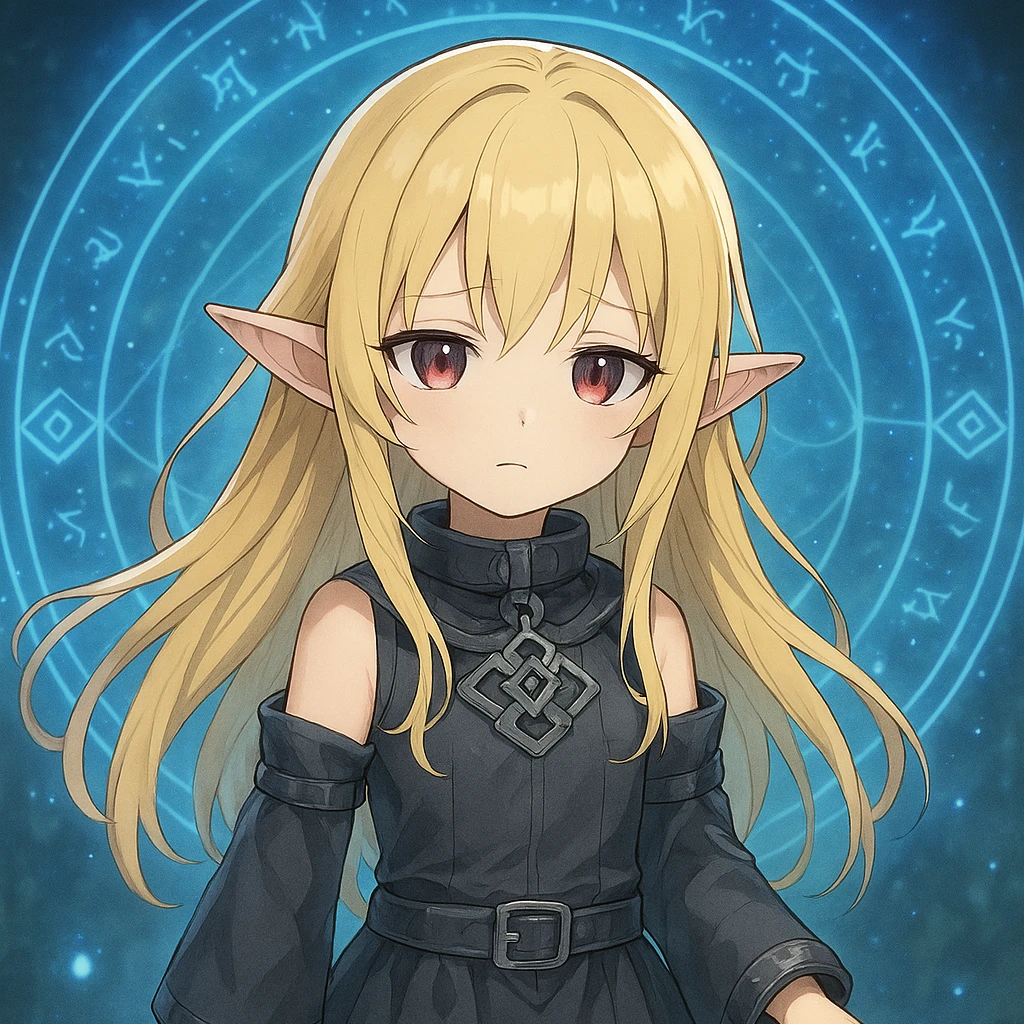 地下室の封印エルフ