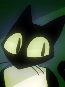 I_LUV_USERS_byyura의 서커스의 검은 고양이.