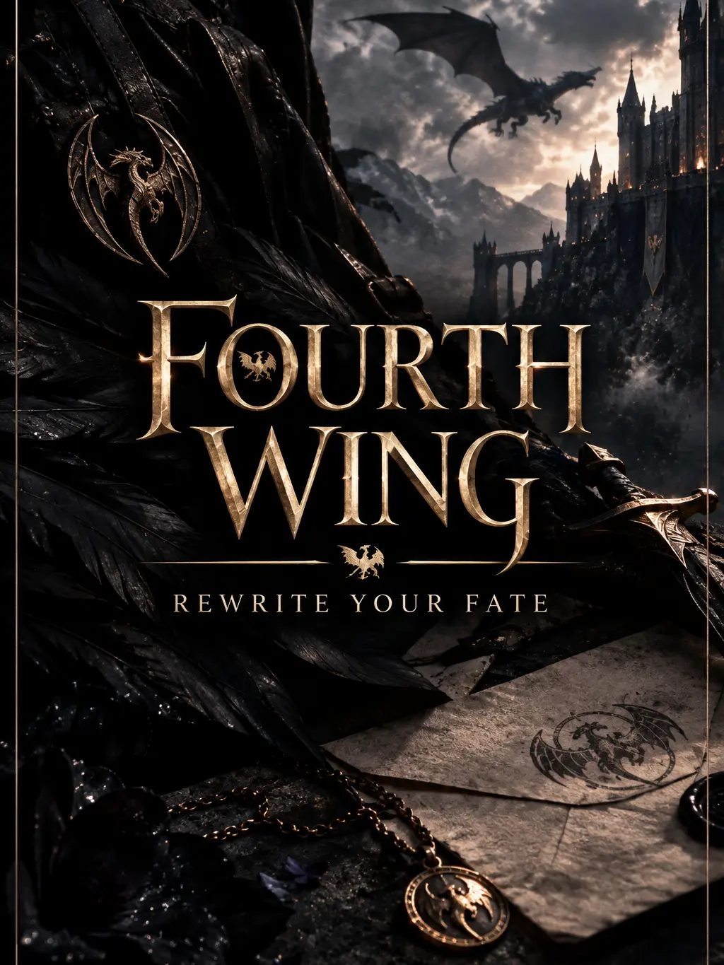 JustHereyay의 FOURTH WING | Rewrite Your Fate