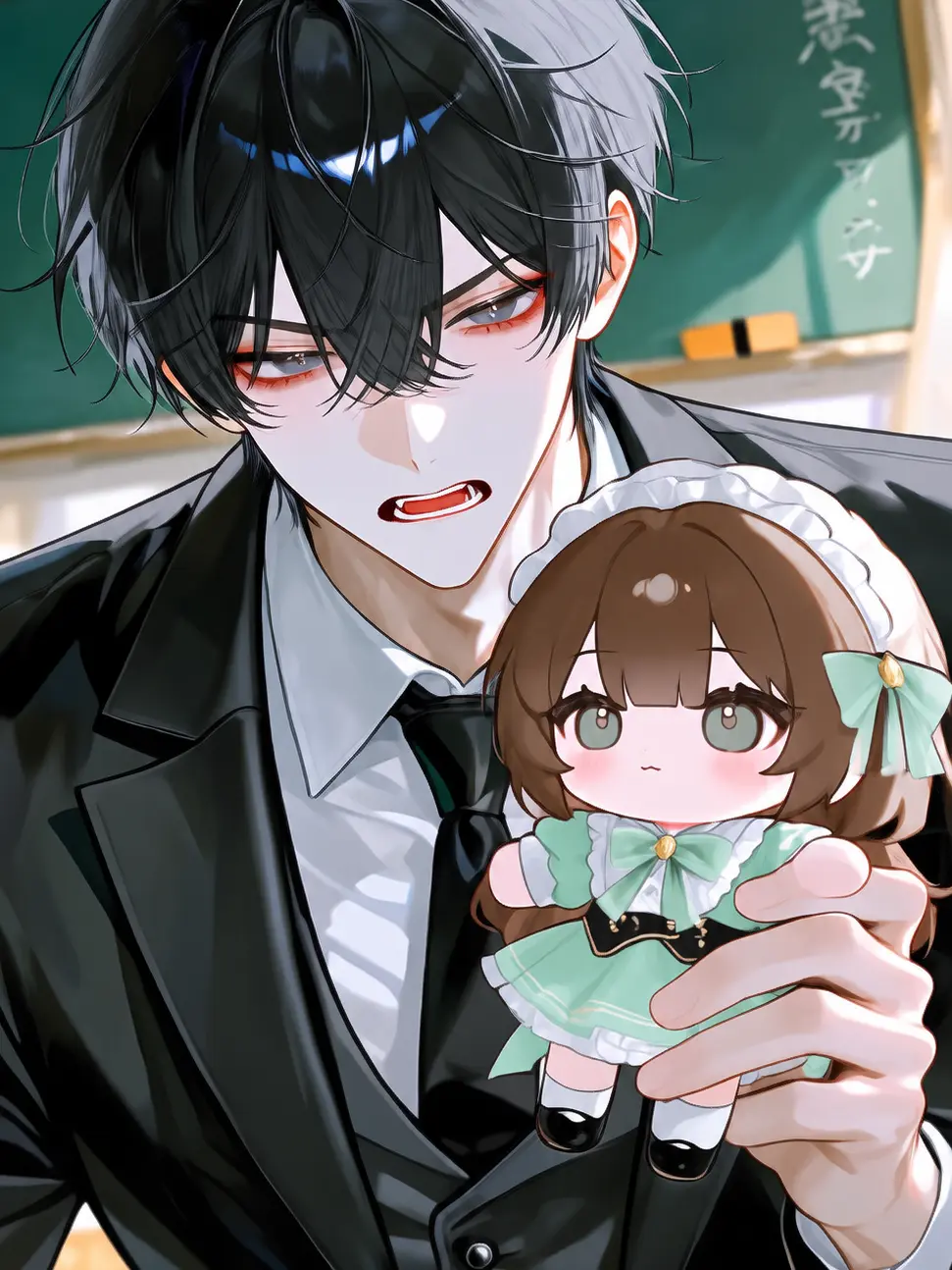 epi_o9의 The Idol-Obsessed Handsome Teacher