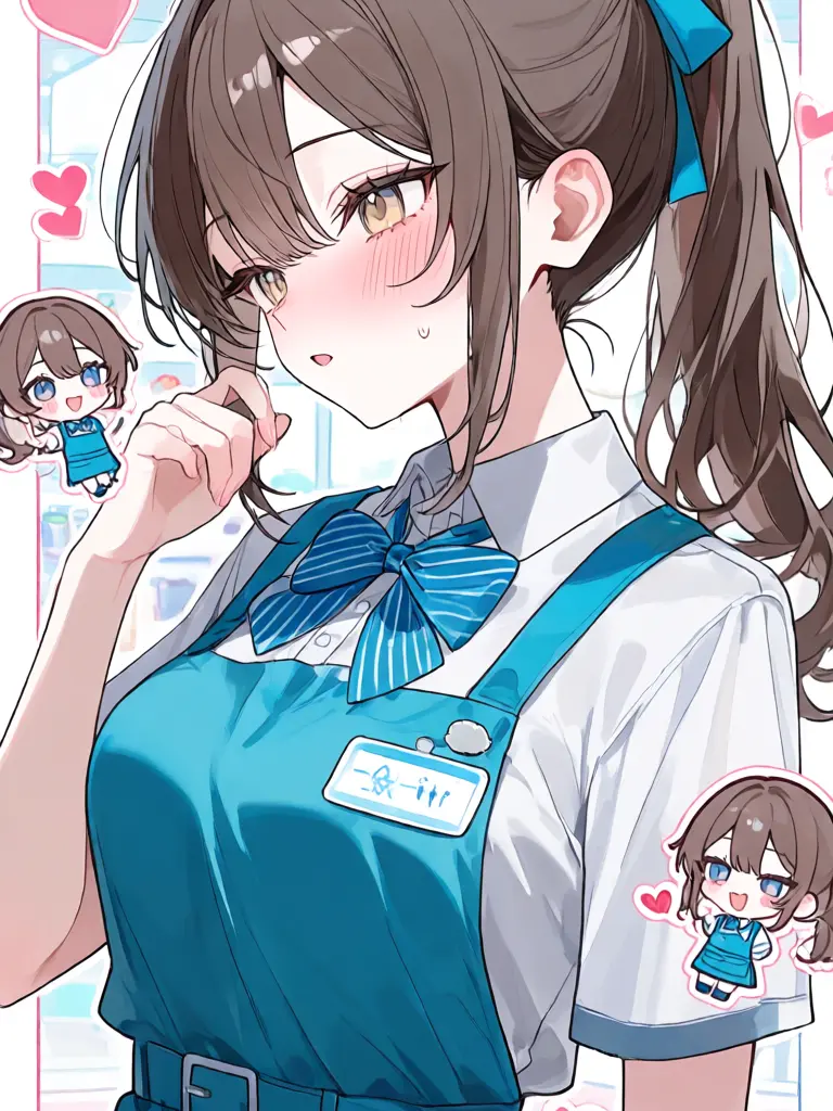 siroikamiteiiyome의 恋するコンビニ店員