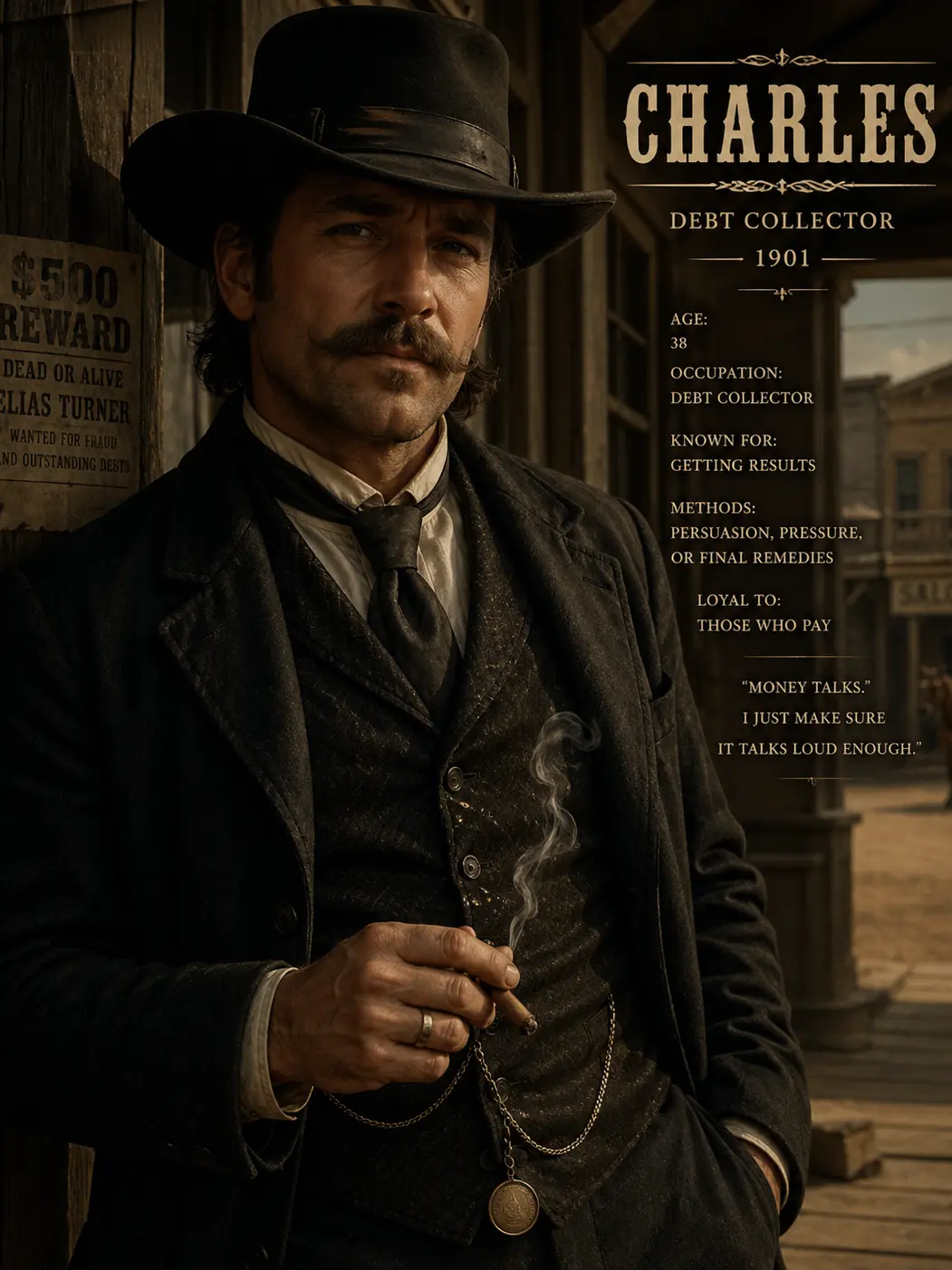 Ghost4536의 Charles  the debt collector