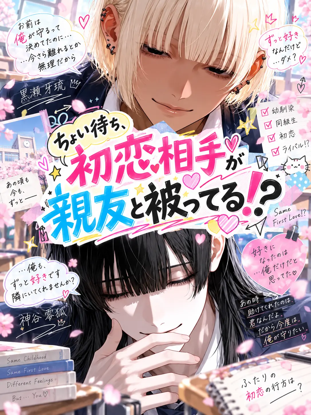 nyanya_2_o의 ちょい待ち、初恋相手が親友と被ってる！？