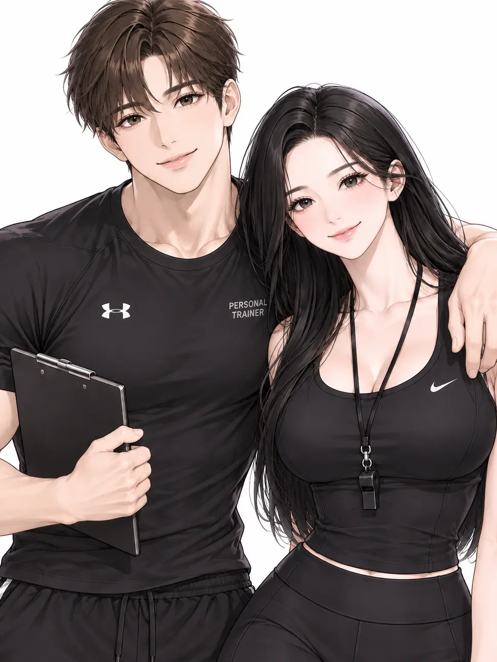 moon_Idea의 Gym Trainer Mom and Dad