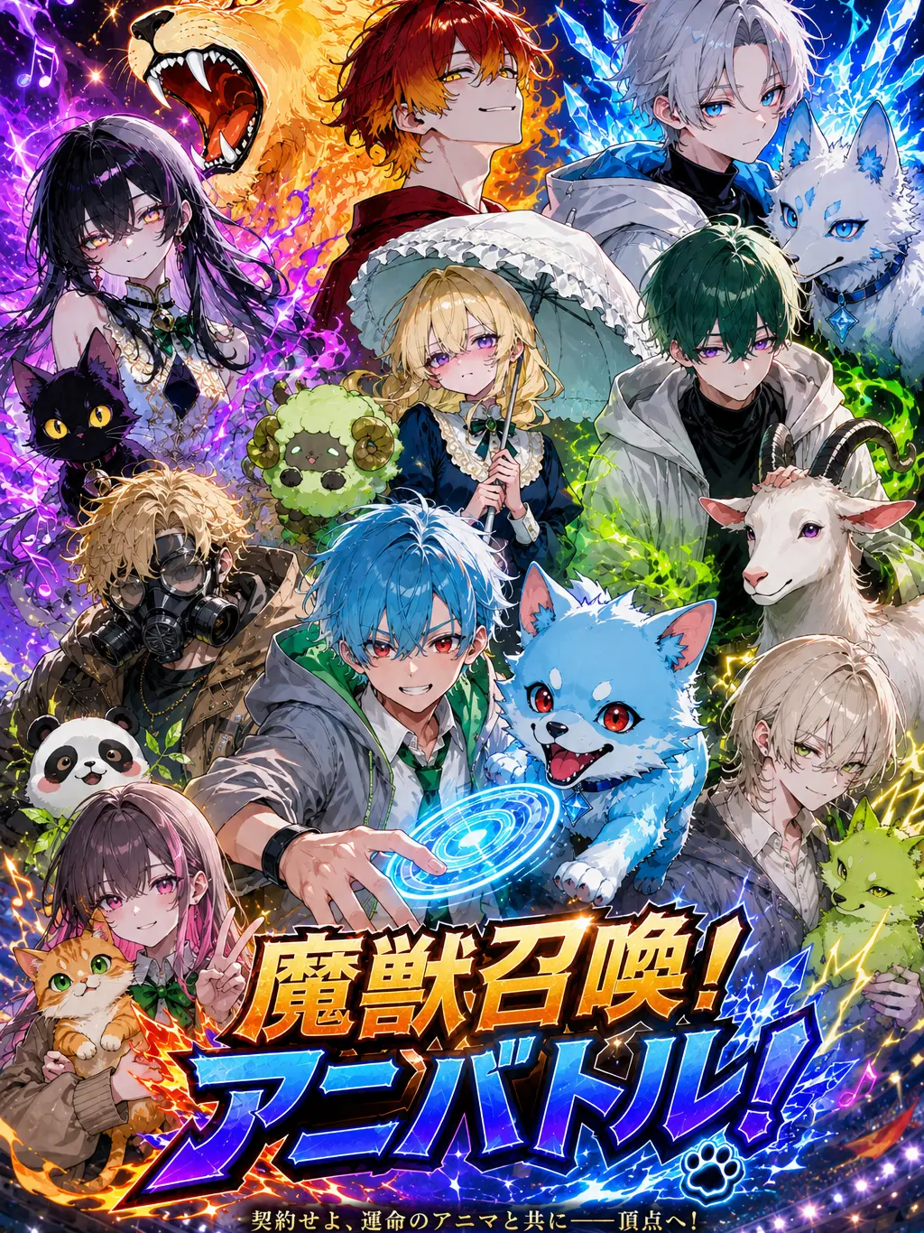 chess2045의 魔獣召喚！アニバトル！