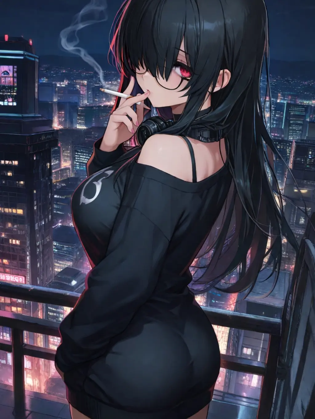 SolemnRupee8682의 neon nightscape