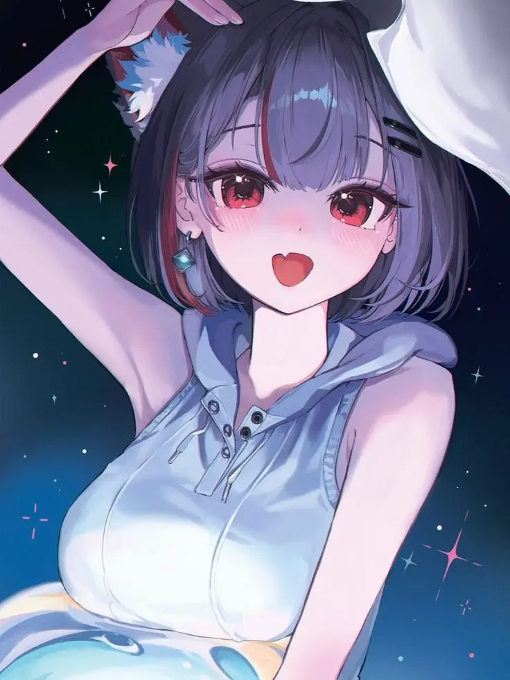 SimpleShirt7436의 당신만 바라보는 네네코 마시로!